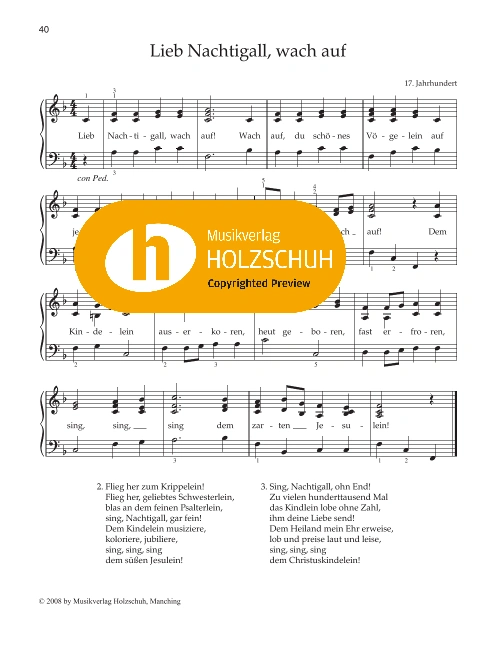 Lieb Nachtigall, wach auf